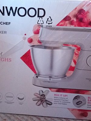 Kenwood Titanium Chef KVC65.001WH κουζινομηχανή καινούργια