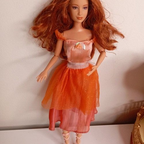Mattel Barbie 12 Dancing Princesses Edeline doll used, rare