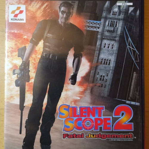 Silent Scope 2: Fatal Judgment PlayStation 2 like new