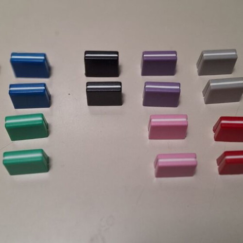 Knobs, potentiometers and console buttons new for audio and midi controllers