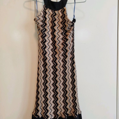 Grama elastic short dress like new, small, knitted with lining