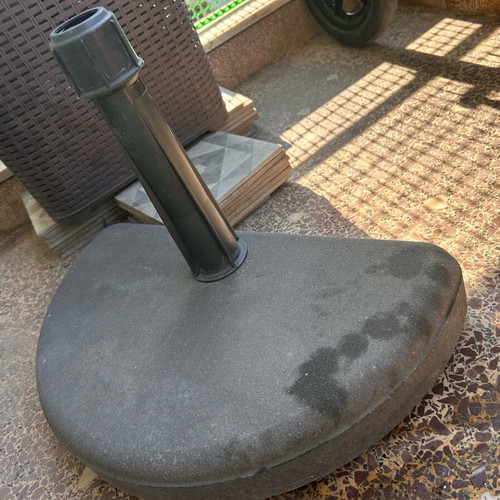 IKEA stone umbrella base used
