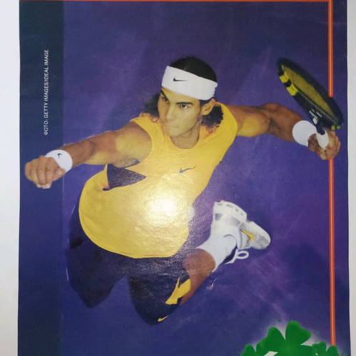 Rafael Nadal Mini Poster like new, sporty JR 23x18 cm