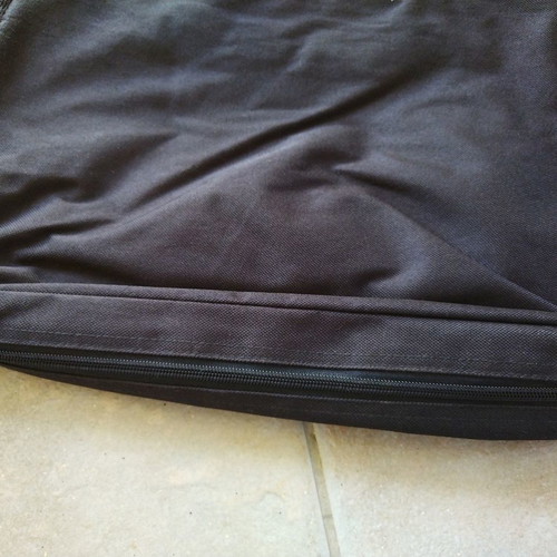 Laptop bag used with repairable damage