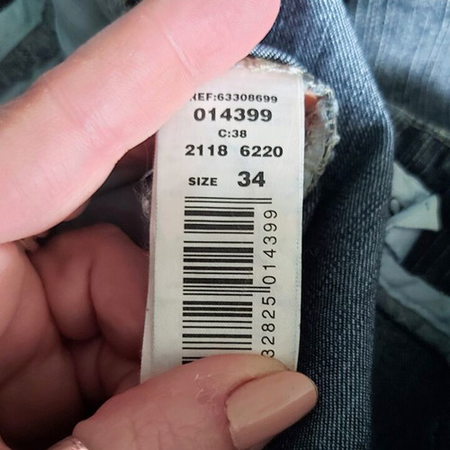 Φούστα denim Mango XS/S σαν καινούργια, ασύμμετρο σχέδιο με τσέπες