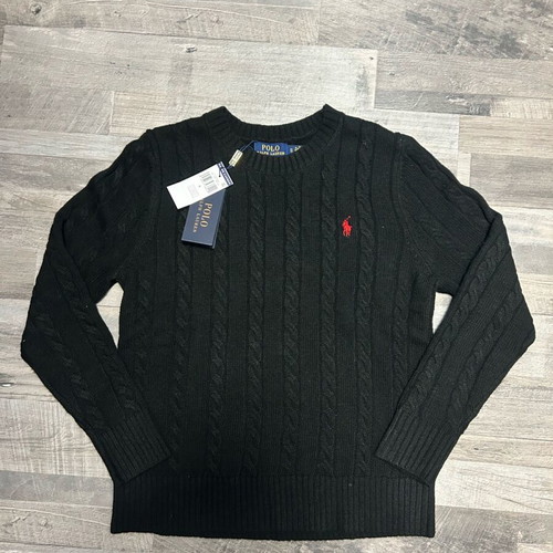 Polo Ralph Lauren sweater new, size S, black with red