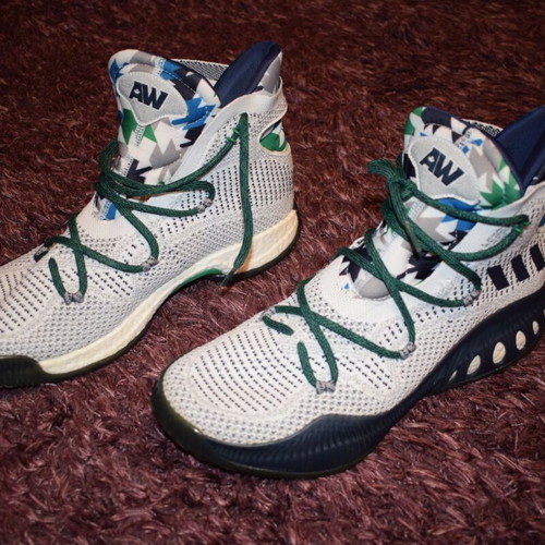 Adidas Crazy Explosive PrimeKnit Boost sneakers used, size 46.5