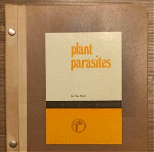Βιβλίο με slides από παράσιτα φυτών
