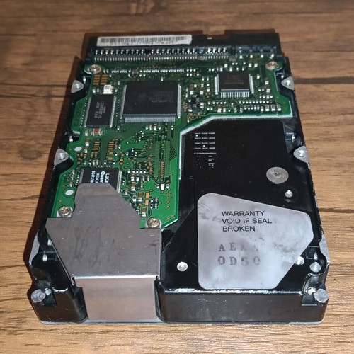 Quantum 6.4GB IDE hard drive used, vintage 5400 RPM 512KB cache