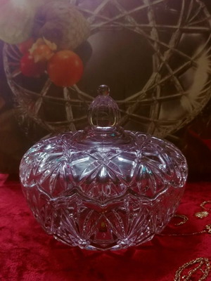 Φοντανιέρα με καπάκι Walther Glas Saturn καινούργια