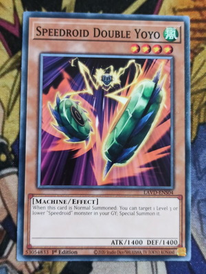 Speedroid Double Yoyo Yu-Gi-Oh! ефектна карта