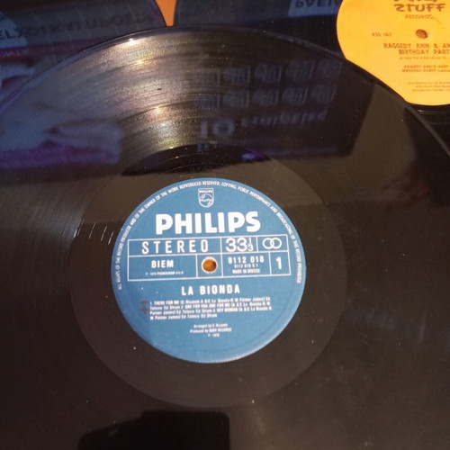 Vinyl records used, pack of 19 from 1980s-1990s
