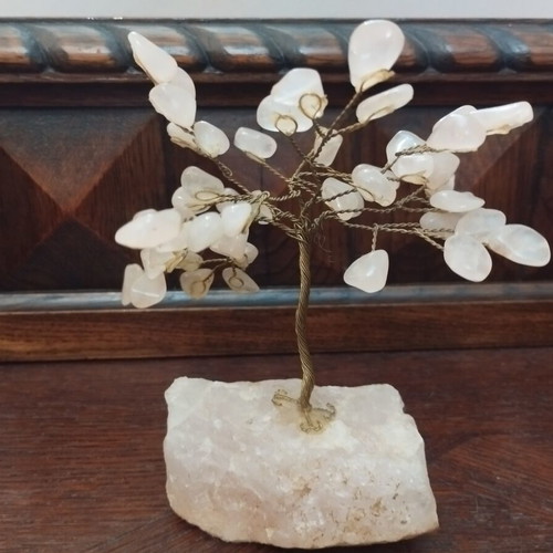 Decorative Tree of Life with Semi-Precious Stones used