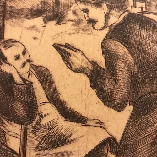 Lela Paschali Lithographs new, A Greece That Is Leaving, Lost Professions