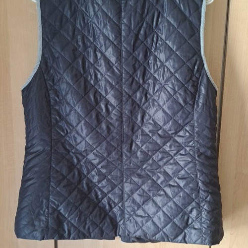 Canda Premium women's vest used, gray and blue, size M