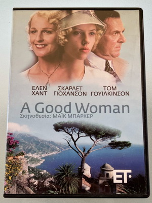 A Good Woman DVD μεταχειρισμένο, κοινωνική κωμωδία δράμα με υπότιτλους