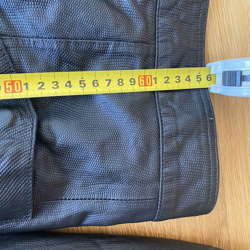 Emporio Armani leather jacket like new, size XL, black