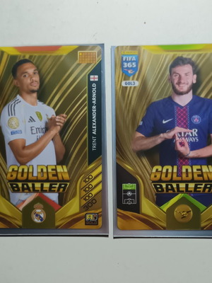 Κάρτες Panini Adrenalyn Golden Baller καινούργιες, όλες μαζί