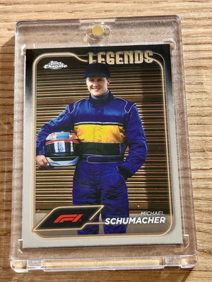 Κάρτα Michael Schumacher Formula 1 Legend Topps 2024 σε ακρυλική θήκη καινούργια