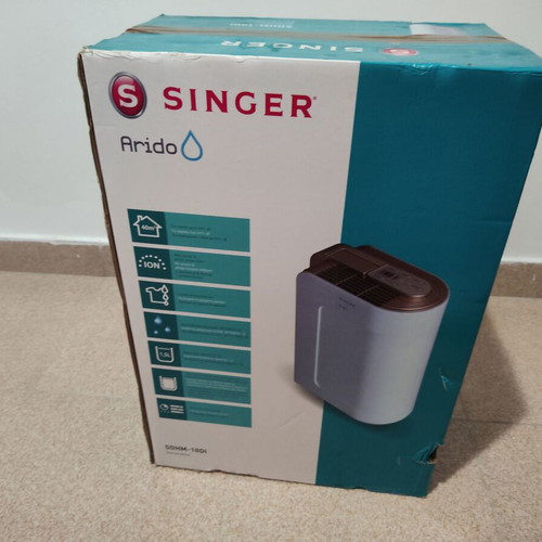 Singer Arido SDHM-100I dehumidifier 10L like new