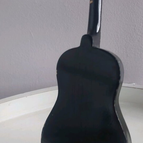Decorative Classical Guitar Miniature used, vintage style Red Sunburst
