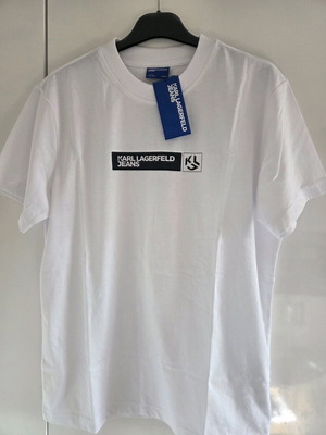 Karl Lagerfeld T-shirt size M, white