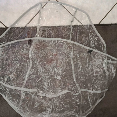 Hauck stroller rain cover like new, unused