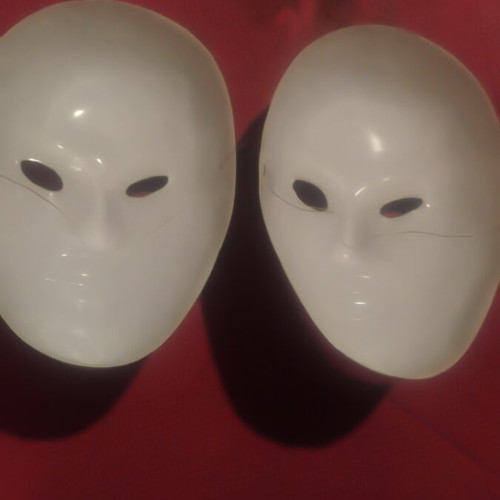 Spiderman collectible masks new, set of 2 pieces