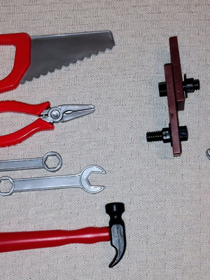 Children's tools like new, all plastic