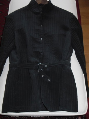 Silk jacket black like new, size XL