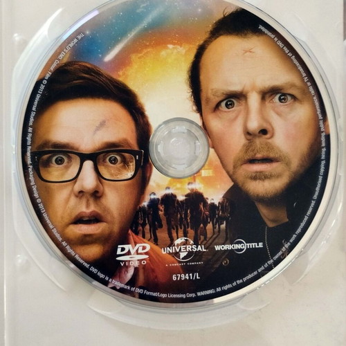 The World's End DVD like new with Greek subtitles