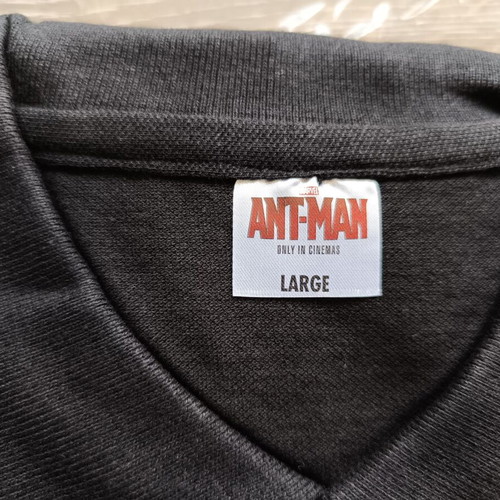 Marvel Ant-Man collectible Polo shirt Large new, black