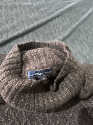 Oxford Company turtleneck sweater size M, brown men's
