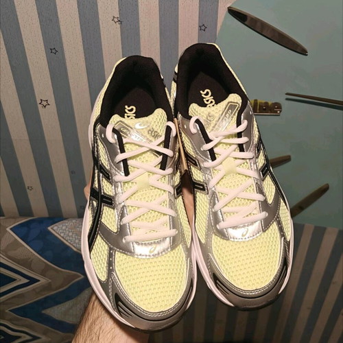 Asics Gel-1130 athletic shoes new, green and yellow