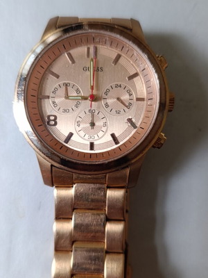 Guess Sunrise W0330L2 γυναικείο ρολόι ροζ χρυσό καινούργιο