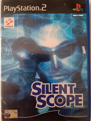 Silent Scope PS2 game used, complete with English manual