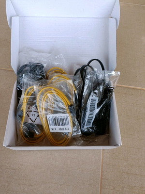 Καλώδια SATA καινούργια, πακέτο 9 τεμαχίων