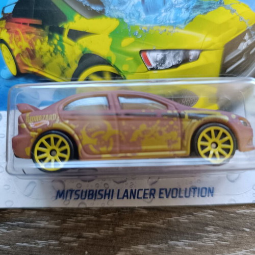 Hot Wheels 2008 Mitsubishi Lancer Evolution CFM40 Color Shifters new