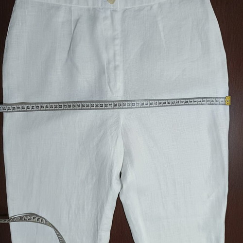 Otapasidi collection cotton pants, white, size M