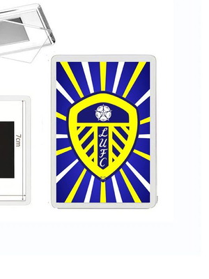 Leeds United μαγνητάκι ψυγείου με διάφανη ακρυλική κορνίζα φωτογραφιών