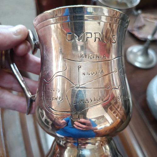 Tankart Cypriot Shining Mug 1960s New