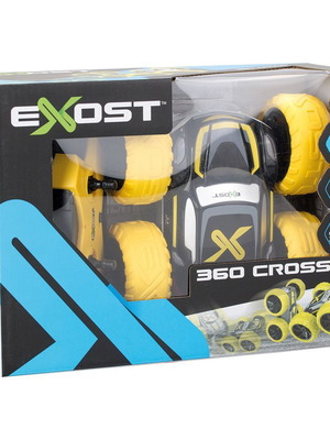 Exost 360 Cross remote control car with yellow wheels new