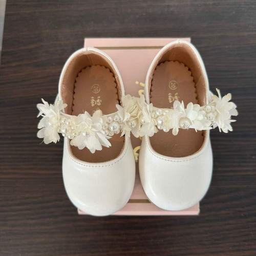 Baby Bloom tulle dress like new with Abel&Lula headband and shoes