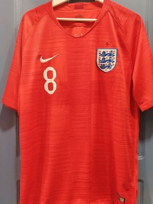 Nike England Retro Football Short Sleeve Jersey XL new, authentic