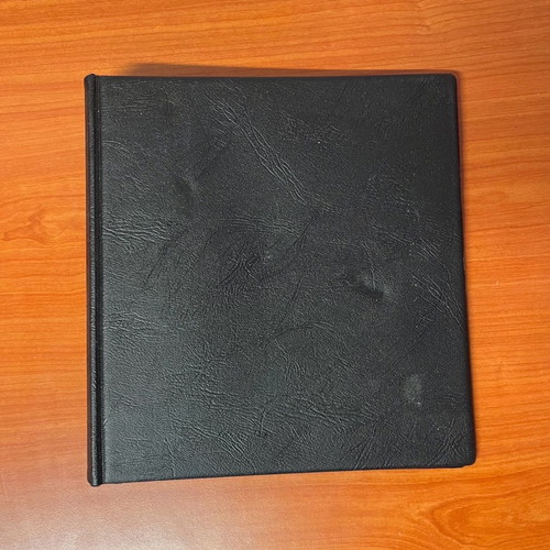 Coin holder used for collectible coins with 2 pages