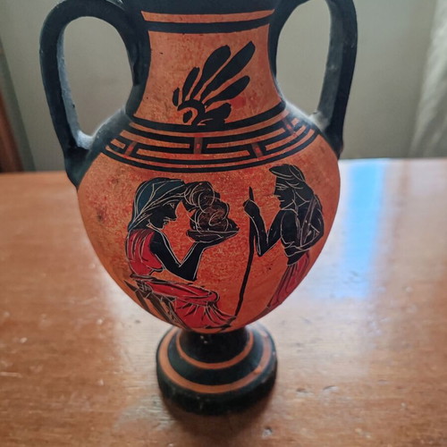 Collection of archaic statues used, Diogenes, Aphrodite, Hermes, Discobolus