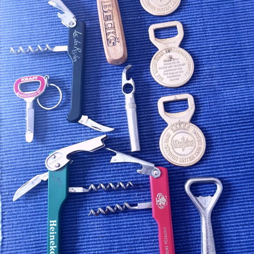 Retro bottle openers used, pack of 10 pieces