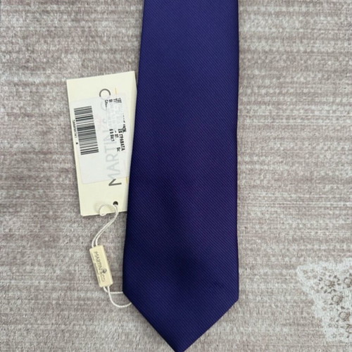 Martin & Co tie new, gray and blue