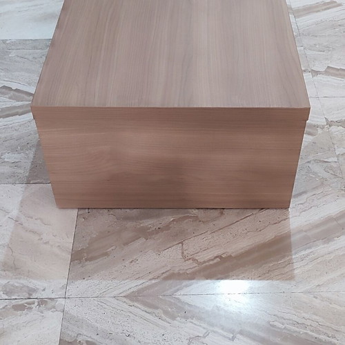 TV table brown melamine chipboard