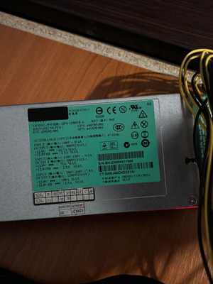 HP Server PSU DPS-1200FB 1200W power supply like new